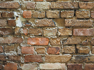 Image showing Red brick wall background