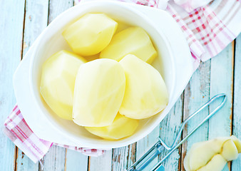 Image showing raw potato