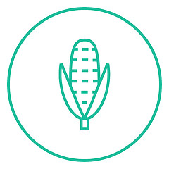 Image showing Corn line icon.