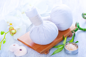 Image showing ingredients for massage