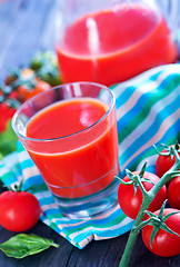 Image showing tomato juice