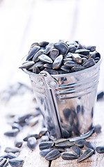 Image showing sunflower seed