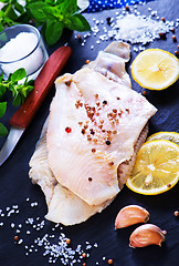 Image showing raw fish