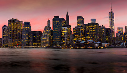 Image showing New York skyline