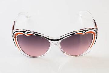 Image showing Sunglasses  white background