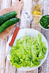 Image showing fresh lettuce