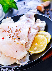 Image showing raw fish