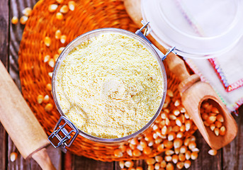 Image showing corn flour