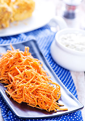 Image showing salad from carrot