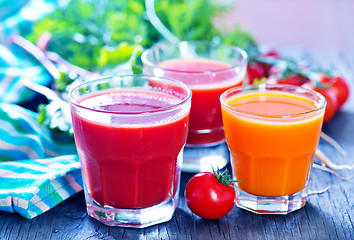 Image showing vegetable juice