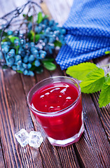 Image showing blueberry drink