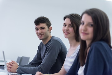 Image showing students group study