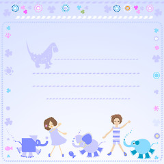 Image showing background for kids