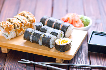 Image showing sushi