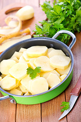 Image showing raw potato