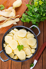 Image showing raw potato