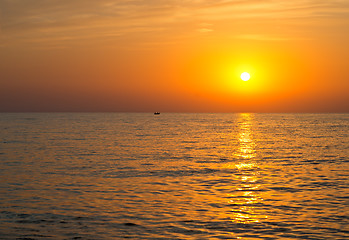 Image showing sunset