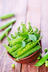 Image showing green peas