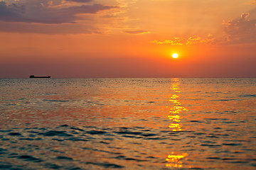 Image showing sunset