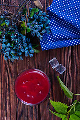 Image showing blueberry drink