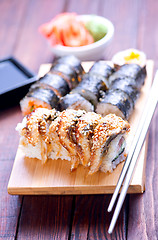 Image showing sushi