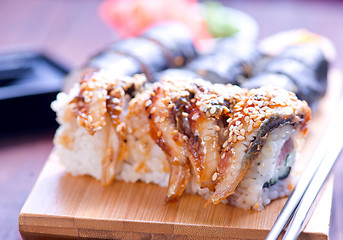 Image showing sushi