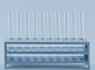 Image showing Empty tubes