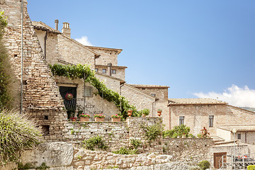 Image showing typical houses in Italy