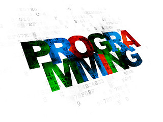 Image showing Programming concept: Programming on Digital background