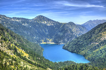 Image showing Oredon Lake - Pyrenees Mountains