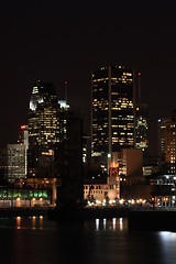 Image showing city at night