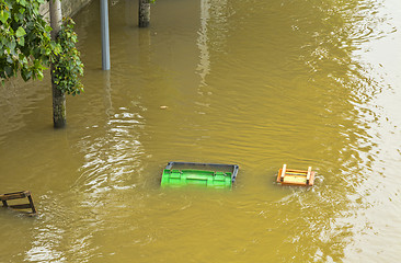 Image showing River Seine Flooding in Paris