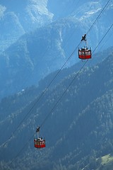 Image showing Dolomites mountain landscape