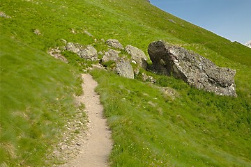 Image showing Alpine Summer Landscape