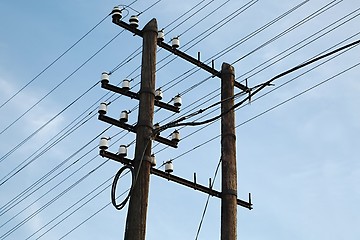 Image showing electric lines