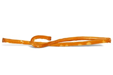 Image showing Bent salted sticks