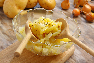 Image showing Potato salad