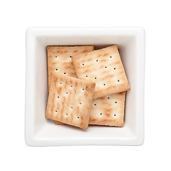 Image showing Square biscuit