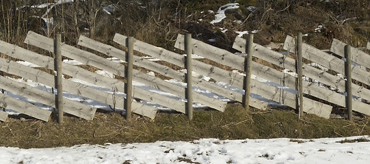 Image showing Fence