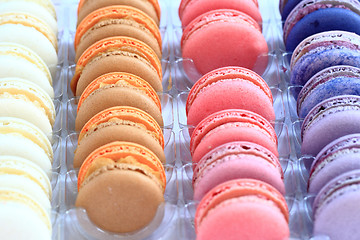 Image showing color macaroon background