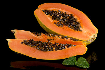 Image showing Fresh and tasty papaya