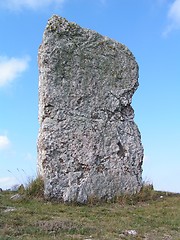 Image showing Head stone