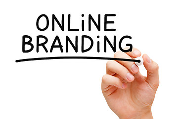 Image showing Online Branding Black Marker