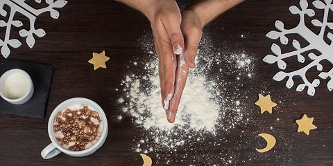 Image showing ready for dough