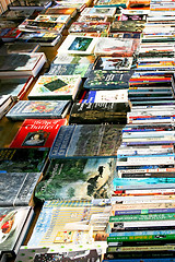 Image showing Books stalls