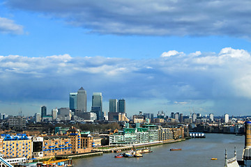 Image showing Canary Wharf East