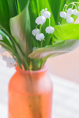 Image showing Bouquet of lily of the Valley