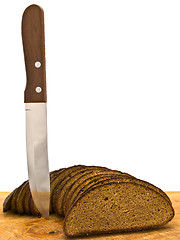 Image showing Bread And  Knife 