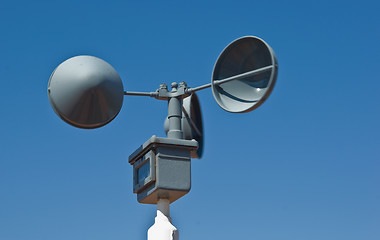 Image showing weather station wind speed