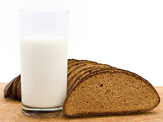 Image showing Bread And Milk 